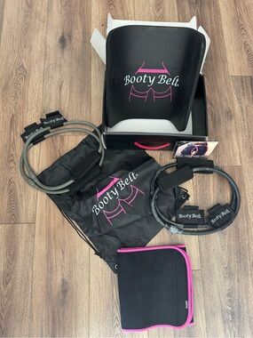 Booty Belt Glute Resistance Set, Large Curvy